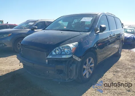 2007 Honda Odyssey Touring from USA, damaged, VIN 5FNRL38847B070784